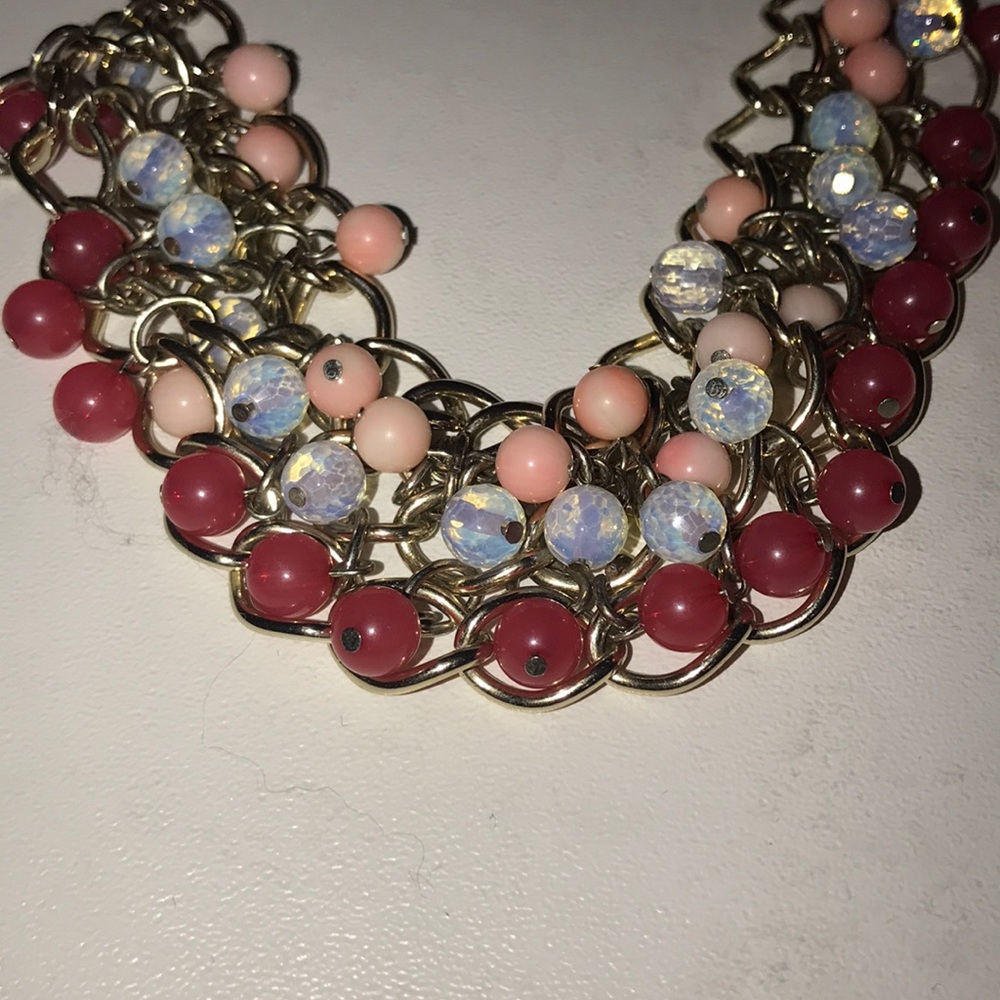 Beaded statement necklace from the LOFT